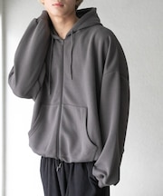 バルーンzipルーズパーカー