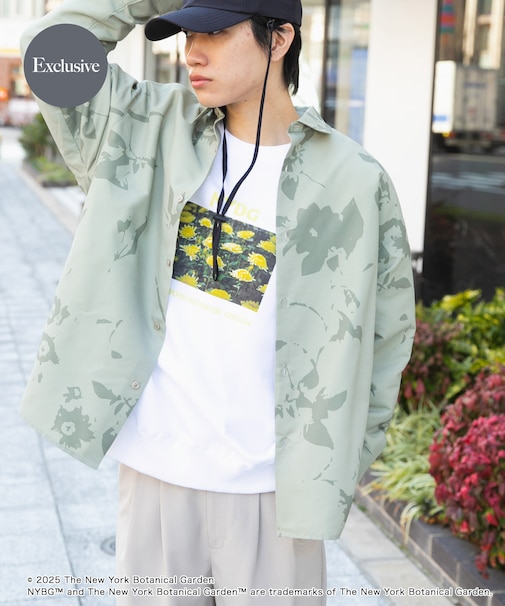 NYBG　リップストップルーズシャツ