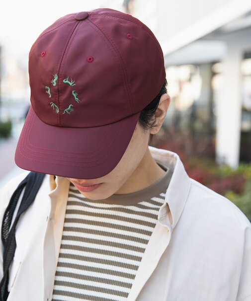 バックコードロゴキャップ