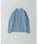new basic COTTON CASHMERE WIDE RIB CREW NECK KNIT