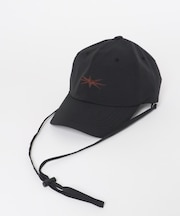 コード付きロゴキャップ