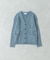 new basic COTTON CASHMERE WIDE RIB CARDIGAN