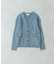 new basic COTTON CASHMERE WIDE RIB CARDIGAN