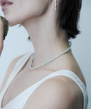 SMELLY so’　amazonite mantel necklace