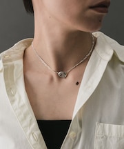 SMELLY so’　flat mantel necklace