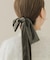 『WEB／一部店舗限定』ベロアビッグリボンヘアカフセット