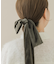 『WEB／一部店舗限定』ベロアビッグリボンヘアカフセット