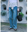『4サイズ展開』new basic　ストレートフィットデニムパンツ