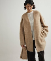 『一部別注カラー』unfil　mohair cardigan