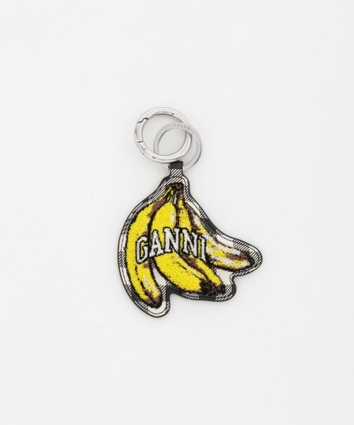 GANNI Banana Keyring Velvet
