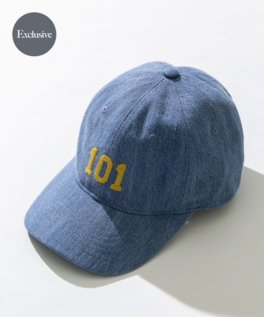 『別注』Lee101×Sonny Label　刺繍デニムキャップUSED