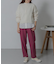 TRカラーストレートパンツ