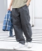 デニムバレルパンツ