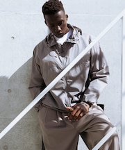 new basic　Nylon Rip Stop Wind Parka