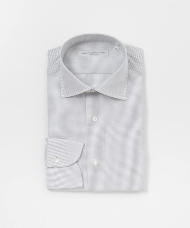 『イージーケア』LIFE STYLE TAILOR セミワイドグラフチェックシャツ