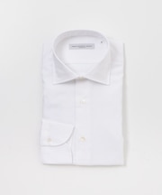 『イージーケア』LIFE STYLE TAILOR セミワイド無地ツイルシャツ