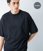 『別注』crepuscule×UR　Washi Knit Short-Sleeve T-shirts