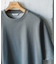 鹿の子 ダブルフェイス ショートスリーブ Tシャツ