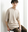 『ユニセックス』『洗濯可』ミックススキッパーニット