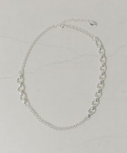 チェーンコンビネーションボリュームネックレス