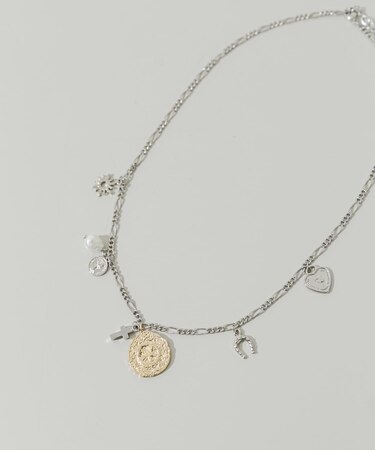 ミックスチャームネックレス