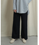 バックスリットワイドパンツ