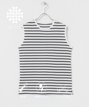 『UR TECH』ノースリーブカットソー