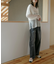 YENN　CURVED SEAM DENIM PANTS