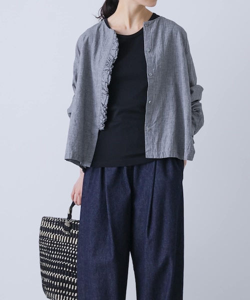 ワッシャーフリルブラウス｜アーバンリサーチの通販｜&mall（アンド