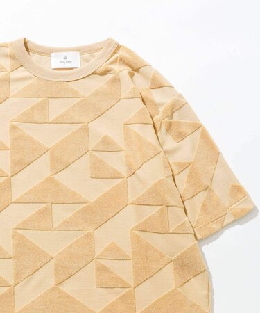 パイルスウィッチングショートスリーブTシャツ
