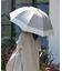 because　晴雨兼用バンブーハンドルバイカラー