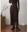 ストレッチサスツキハイウエストスカート