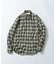 『WEB限定』オンブレチェックリラックスシャツ