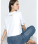 SHELTECH クロップドTシャツ