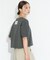 SHELTECH クロップドTシャツ