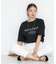 SHELTECH ロゴプリントTシャツ