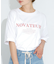 SHELTECH ロゴプリントTシャツ