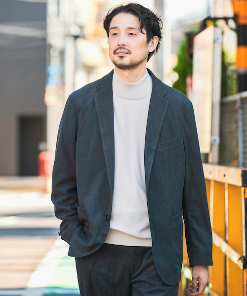 【MOCHA】LIFE STYLE TAILOR コーデュロイコンフォータブルジャケット アーバンリサーチ ドアーズ URBAN RESEARCH DOORS LIFE STYLE TAILOR