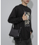 ポンチグラフィックロングスリーブTシャツ A