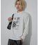 ポンチグラフィックロングスリーブTシャツ A