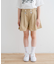 『WEB／一部店舗限定サイズ』フロントボタンキュロットパンツ(KIDS)