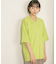 ルーズシルエットニットシャツ