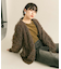 『WEB／一部店舗限定』シャギーZIPカーディガン