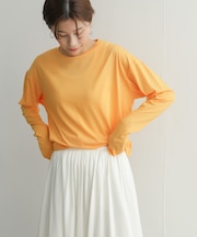 『別注』unfil×DOORS　high twist cotton L／S t-shirts