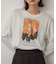 グラフィックロングTシャツ