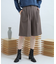 サキソニータックキュロットパンツ
