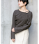 KBF+　アシメレイヤードカットアウトロングTシャツ∴