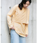 KBF+　アシメレイヤードカットアウトロングTシャツ∴