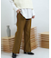 ウールライクキックフレアパンツ
