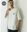 『別注』MANHATTAN PORTAGE×DOORS　フットボール オーバーサイズTシャツ